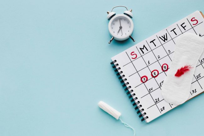 (ilustrasi menstruasi kurang lancar, sumber : freepik)
