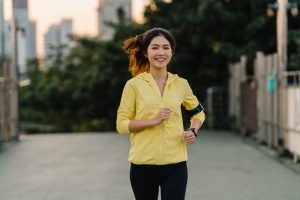 Ilustrasi jogging saat puasa