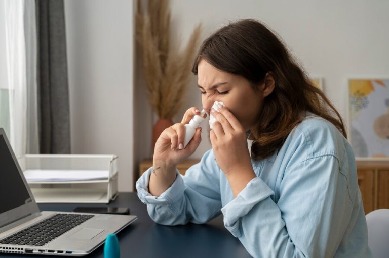 Ilustrasi sinusitis