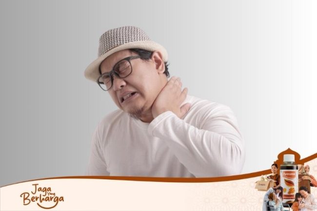 (Ilustrasi benjolan di Leher, sumber: Frepik)