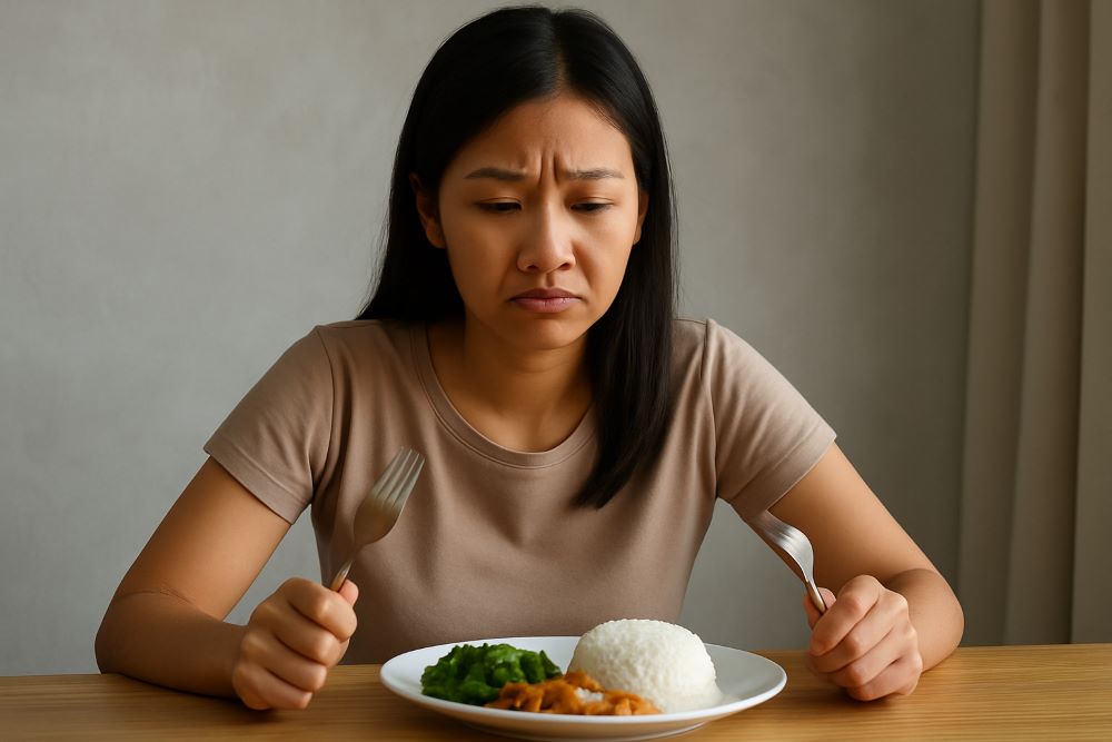 Wanita Tidak Nafsu Makan